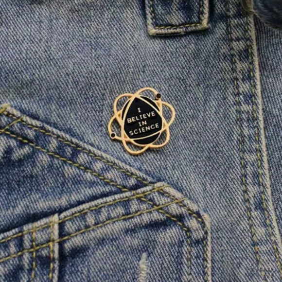 NEW Believe in Science & Read More Book | Enamel Pins - Picture 3 of 6